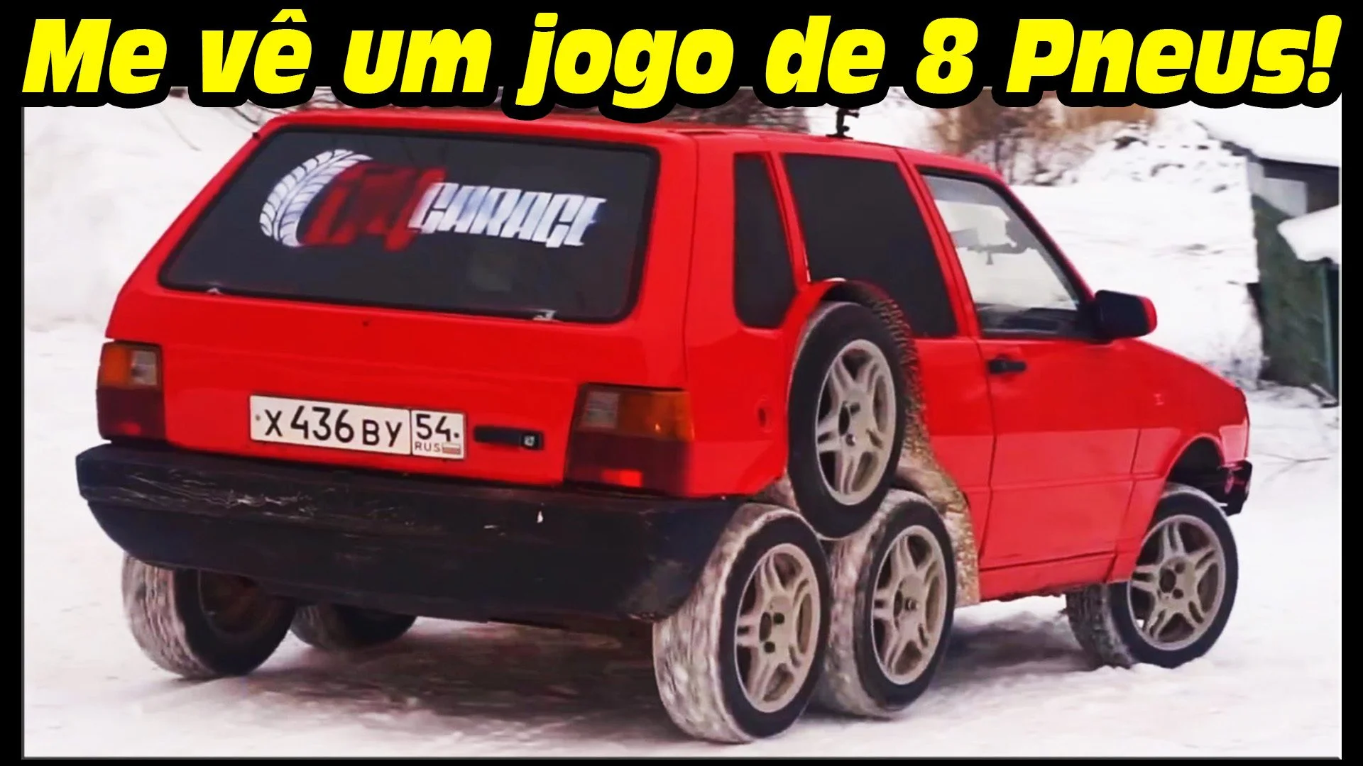 8 Rodas em seu Fiat Uno