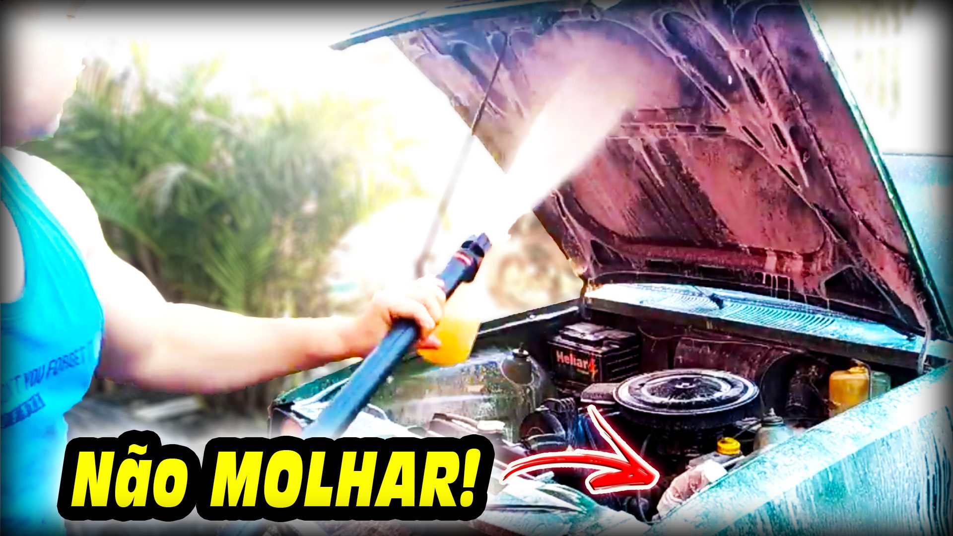 Lavagem de COFRE e MOTOR