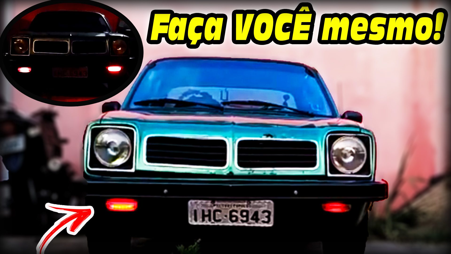 Como EU FIZ as SETAS e SINALEIRA de LED no meu CHEVETTE