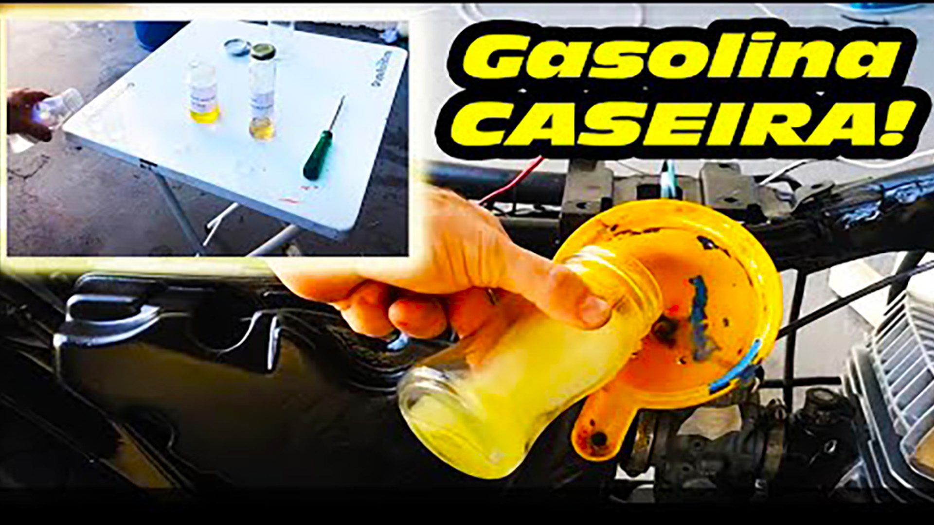 Como fazer sua própria GASOLINA em CASA