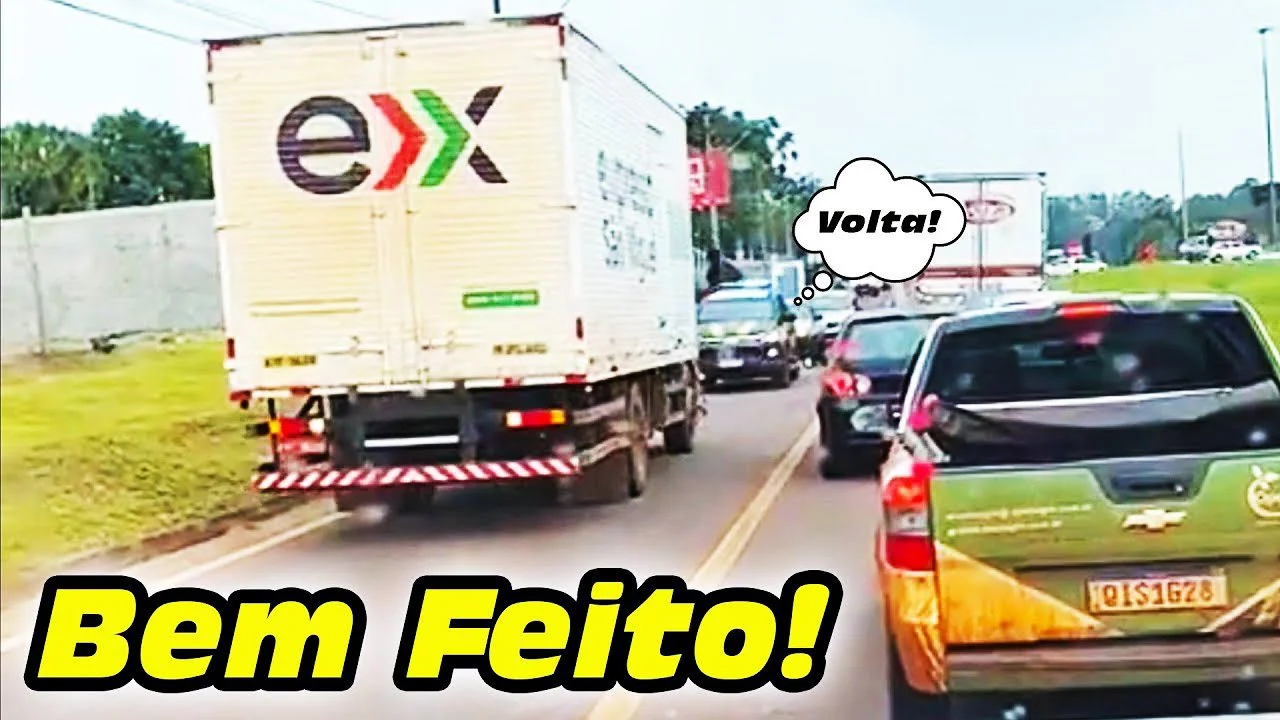 Foi dar uma de esperto e deu de cara com a PRF