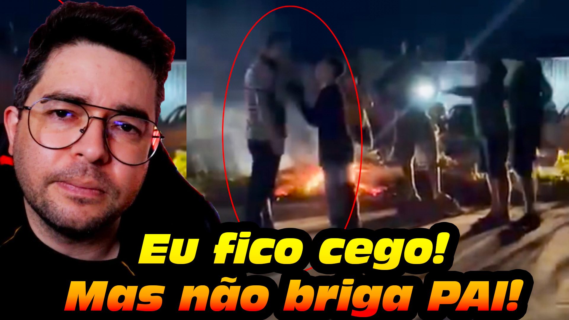 Não tenho filho com problema no olho