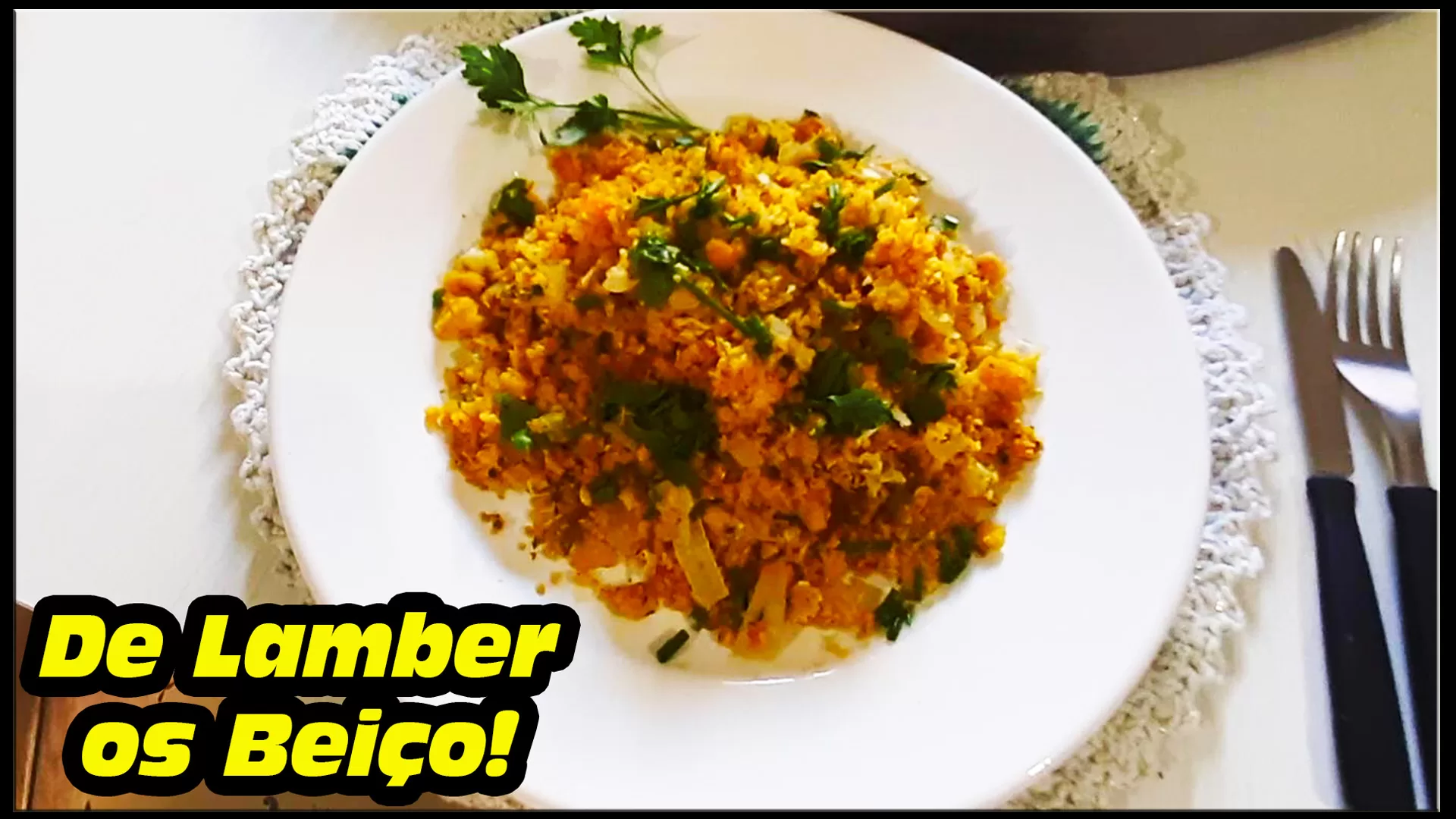 Farofa de PÃO DE MILHO