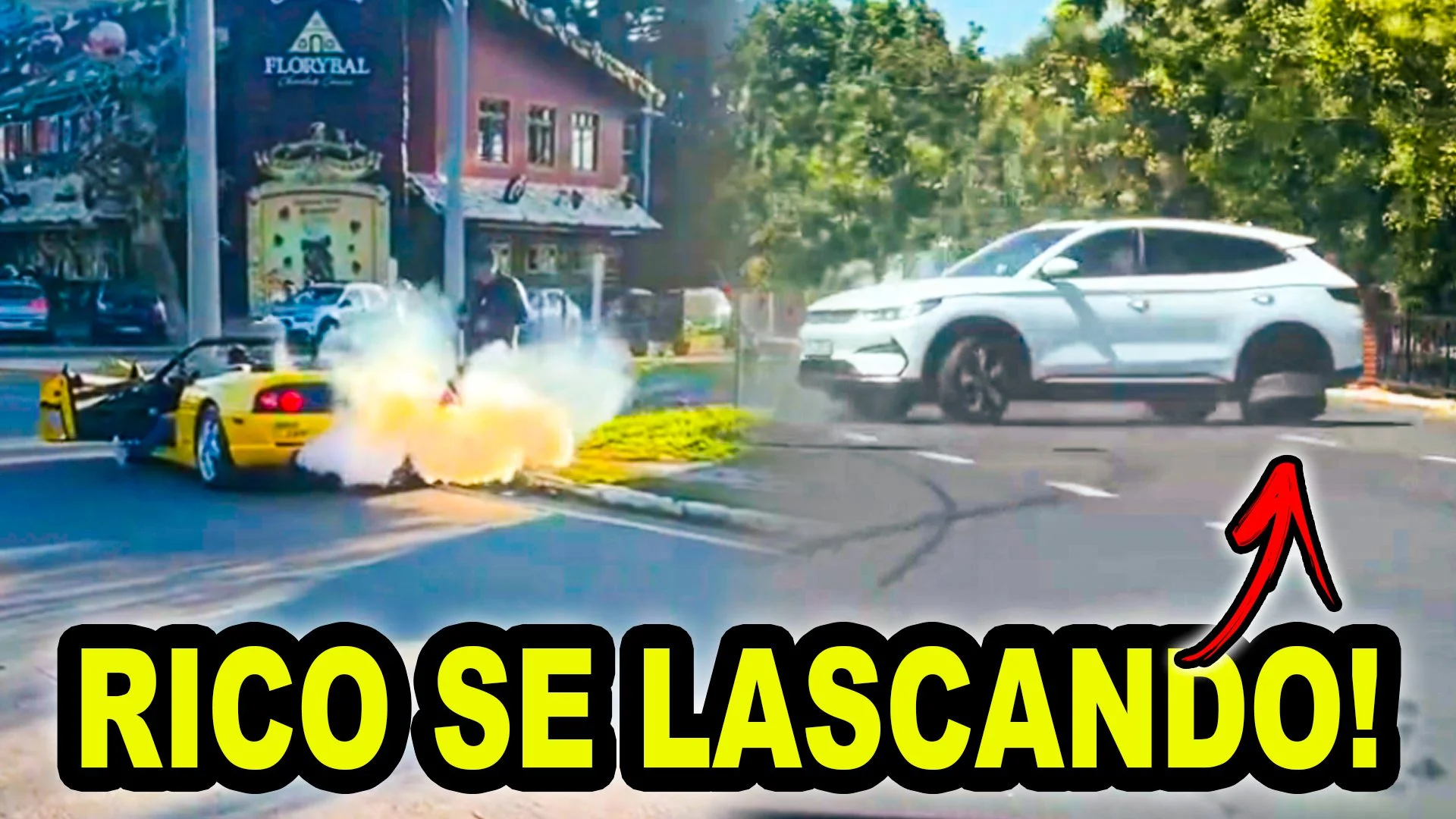 Passando Vergonha com Carros de Luxo