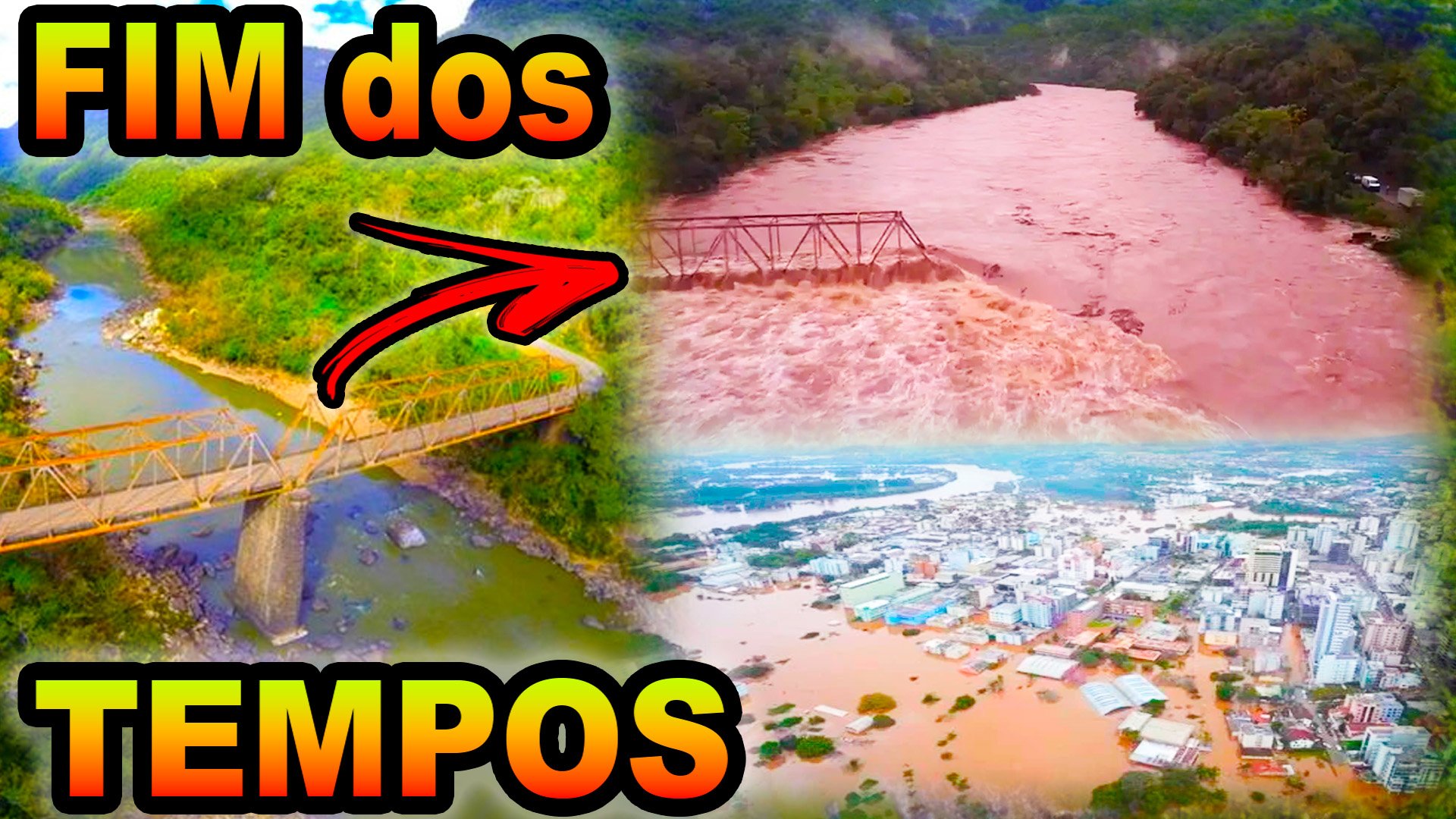 A culpa das Enchentes no RS é de quem votou no Bolsonaro