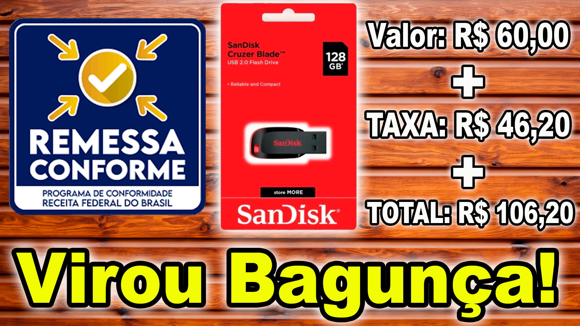 Programa Remessa Conforme Taxando Tudo