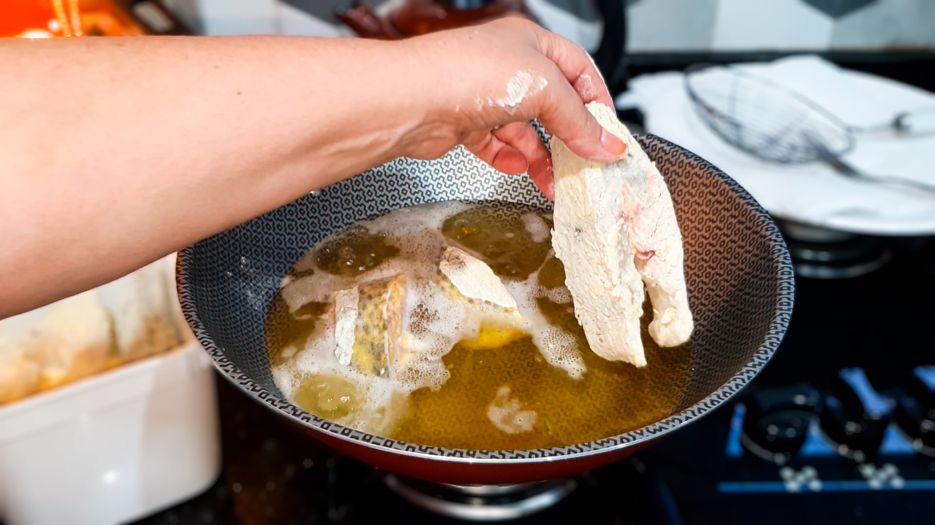 Testando Frigideira Tramontina Antiaderente com Tilápia