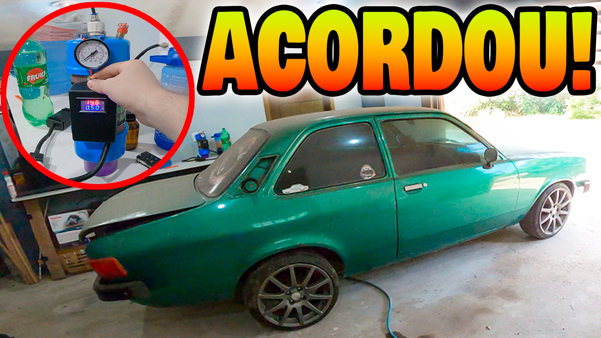 Como eu fiz um CHEVETTE funcionar utilizando HIDROGÊNIO