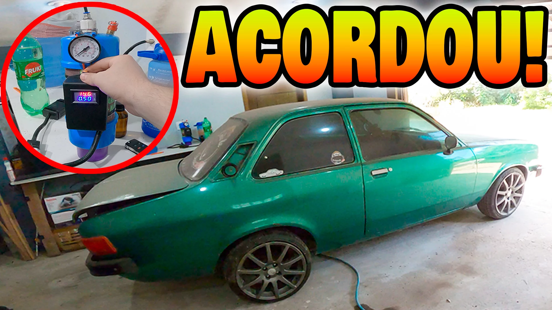 Como eu fiz um CHEVETTE funcionar utilizando HIDROGÊNIO