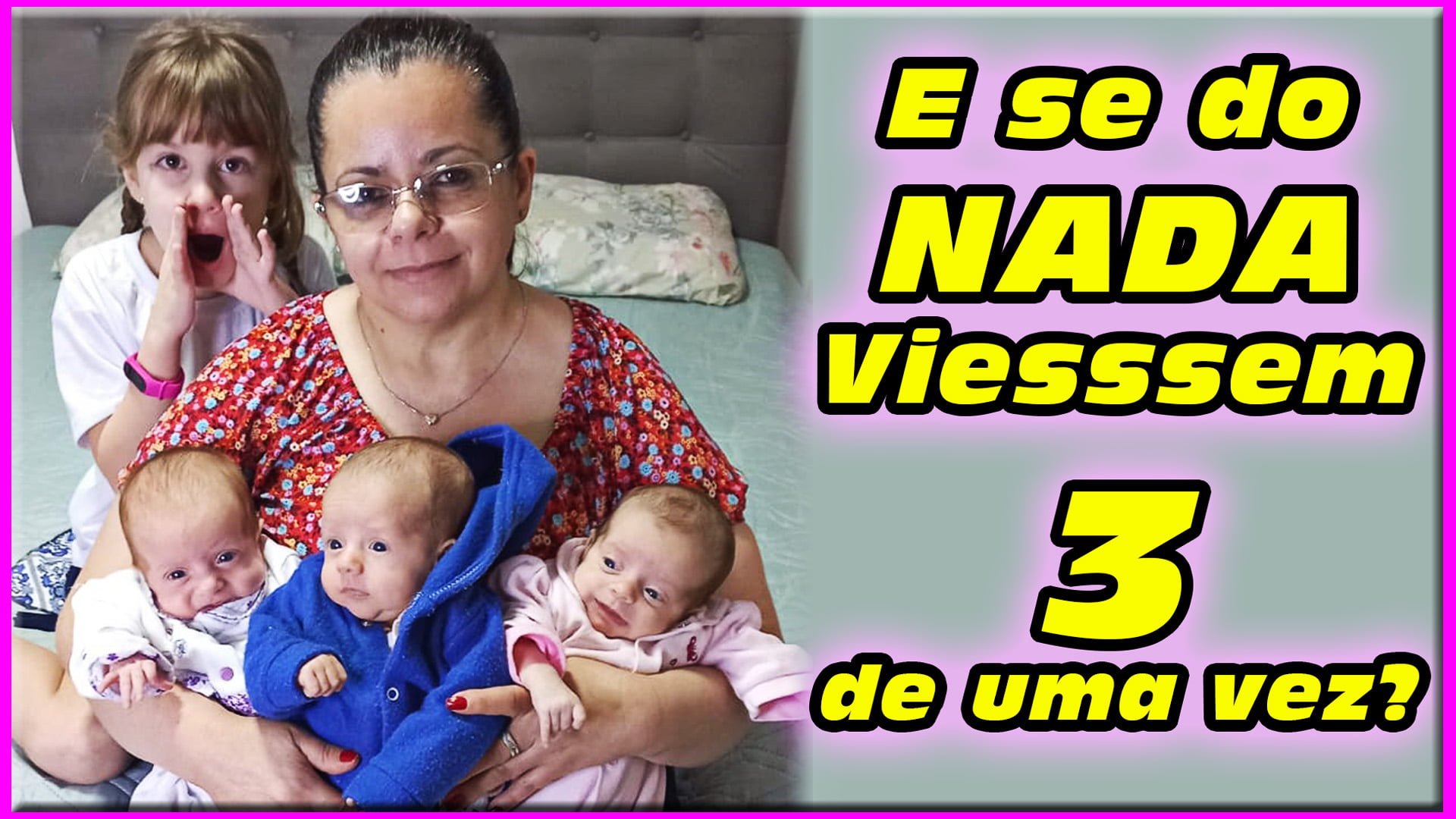 A chegada dos TRIGÊMEOS de Floripa da minha IRMÃ!