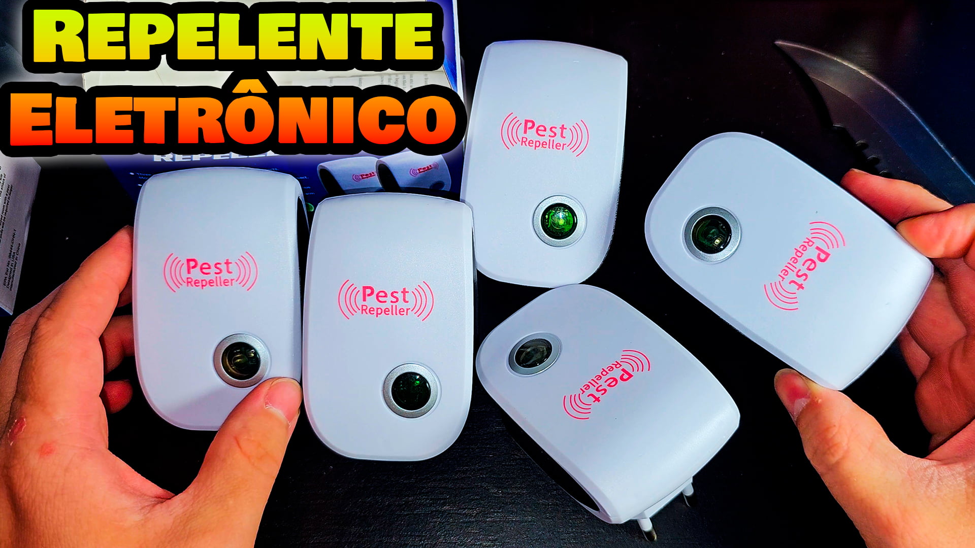 Comprei o repelente ultrassônico contra insetos será que funciona?