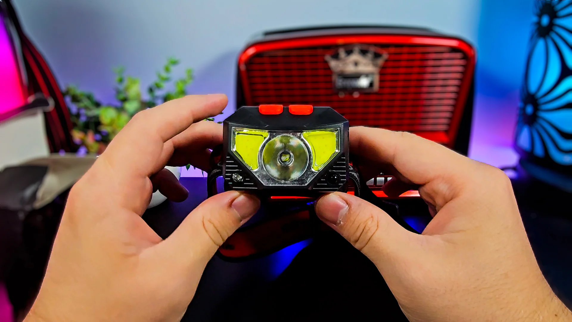 Essa lanterna de cabeça é uma das melhores que já testei!