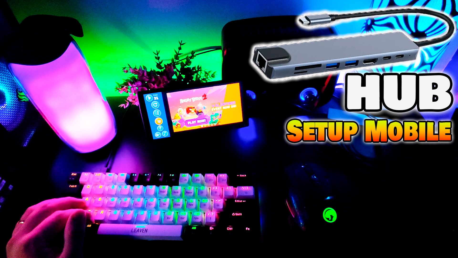 Como montar um Setup Mobile com esse HUB 8 em 1