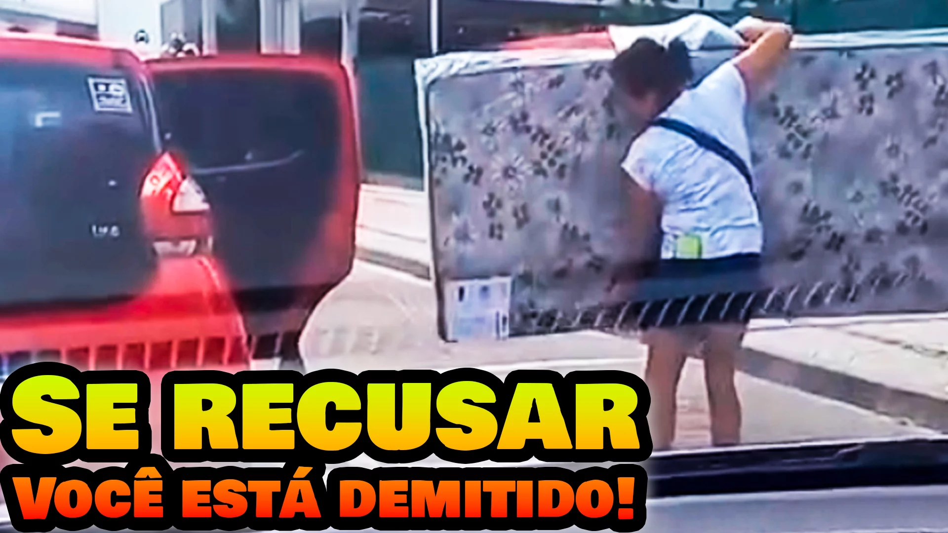 Uber de CARTEIRA ASSINADA não vai ter escolha!