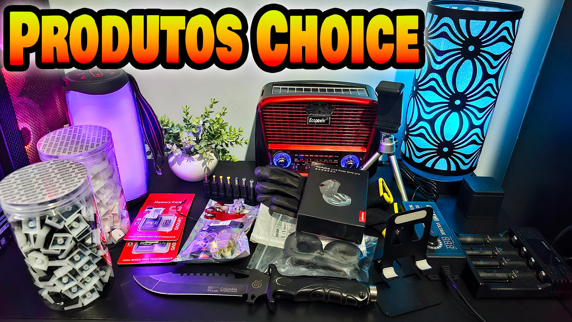 Produtos que comprei no CHOICE do ALIEXPRESS - DEU RUIM!