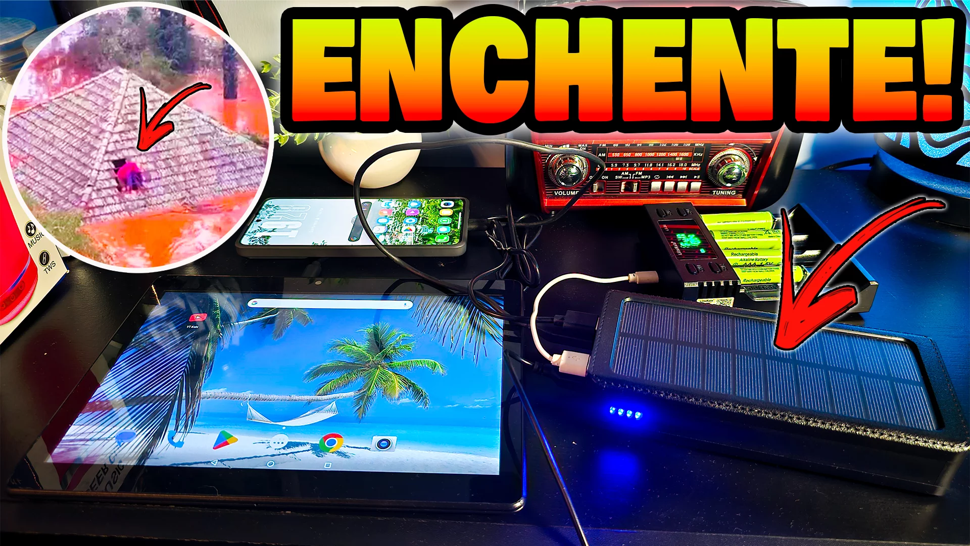 Você precisa de um Power Bank desses em uma EMERGÊNCIA!