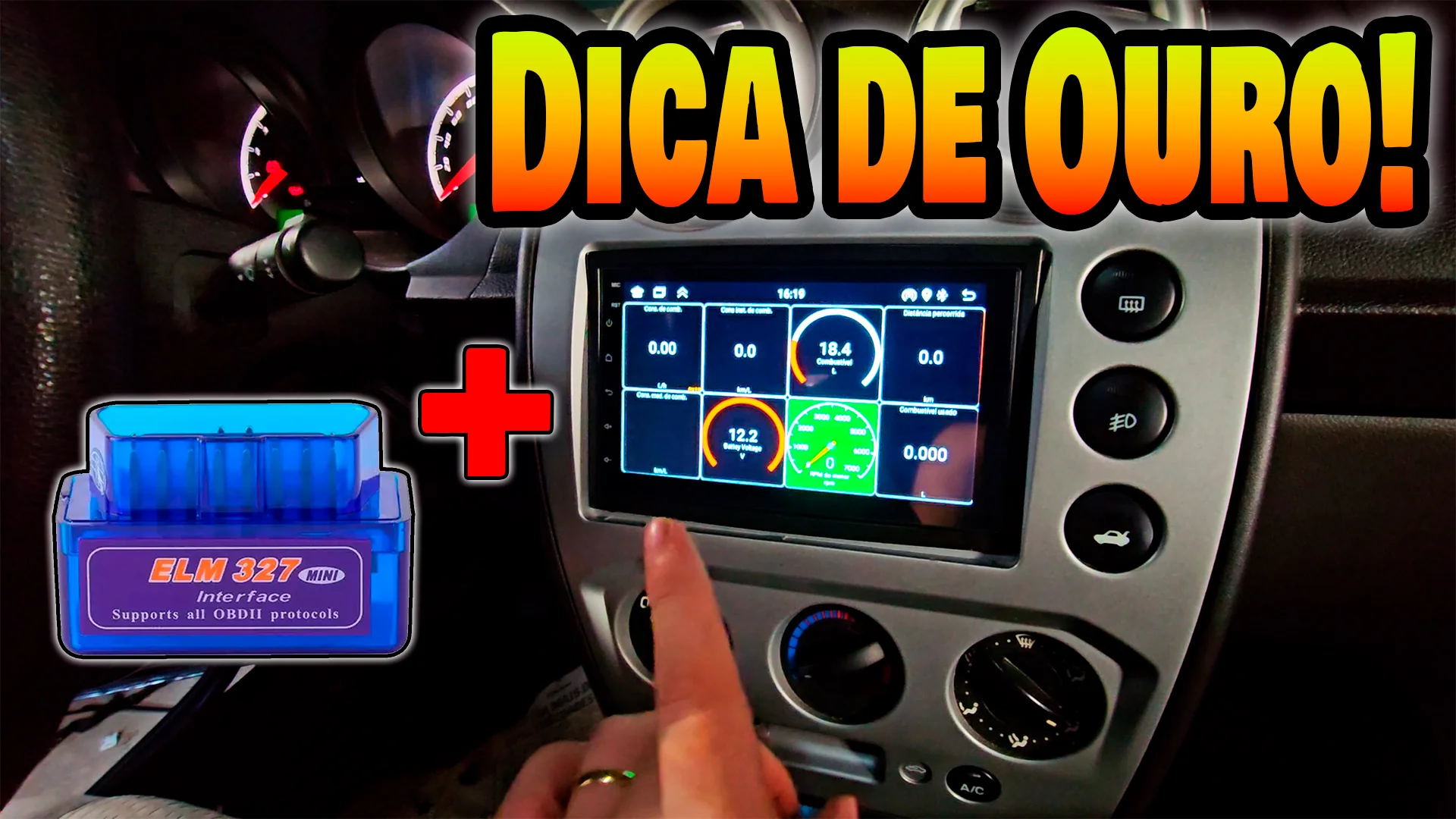 Se você utiliza OBD2 na Multimidia você precisa fazer assim!