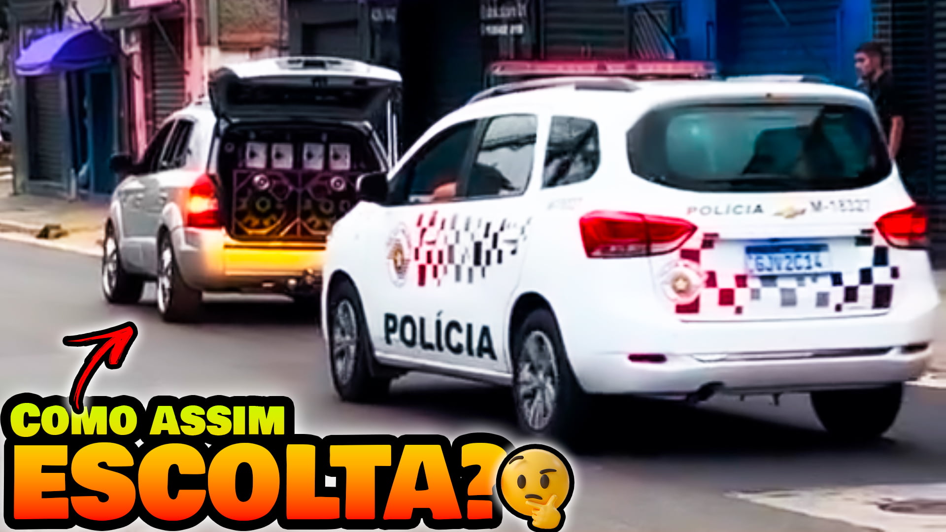 Som no TALO tocando Funk e ainda ESCOLTADO pelas RUAS?!