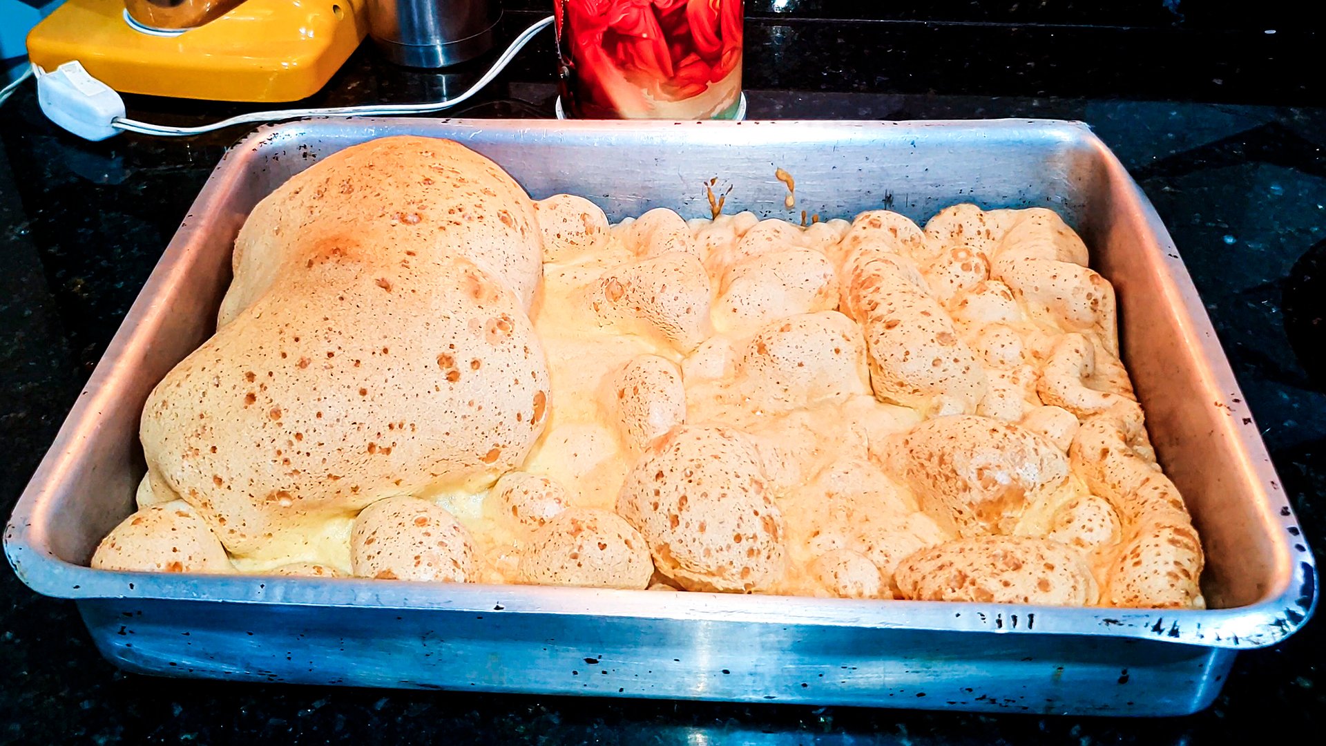 Como fazer a montanha russa de polvilho a receita da Ana Maria Braga