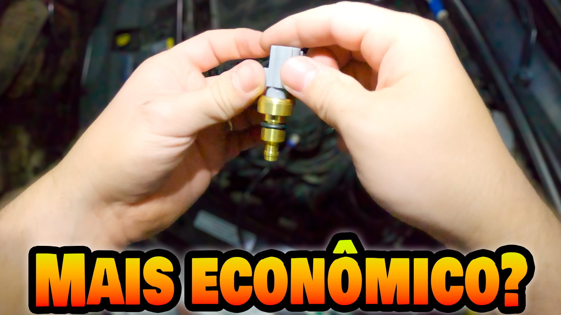 Troca do sensor de temperatura do Ford Fiesta 1.6 passo a passo