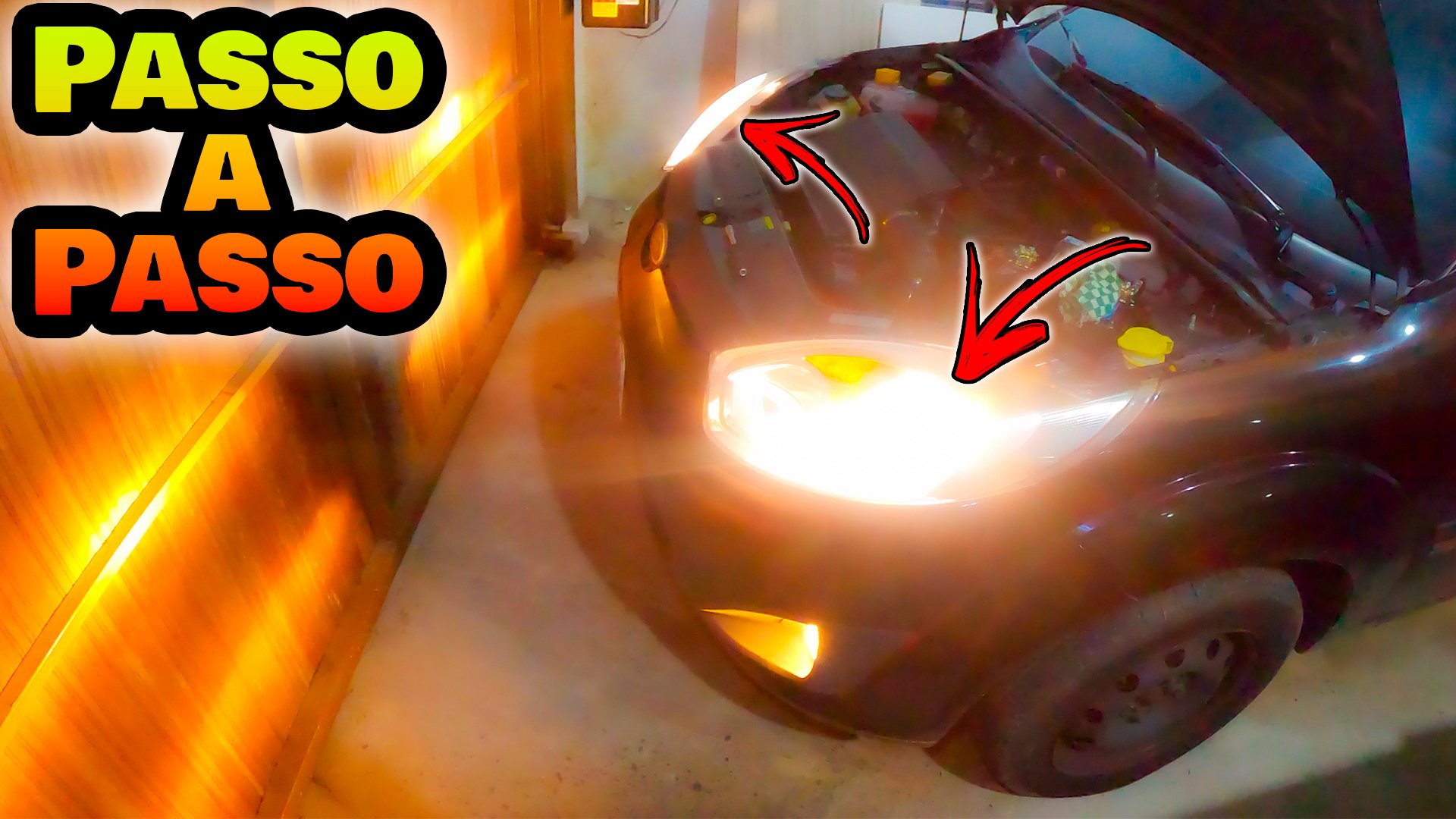 Como trocar as lâmpadas do farol do Ford Fiesta e quais são