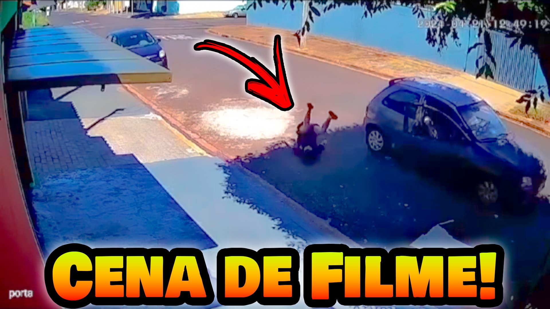 Você não vai acreditar no motivo dessa pessoa ter pulado!