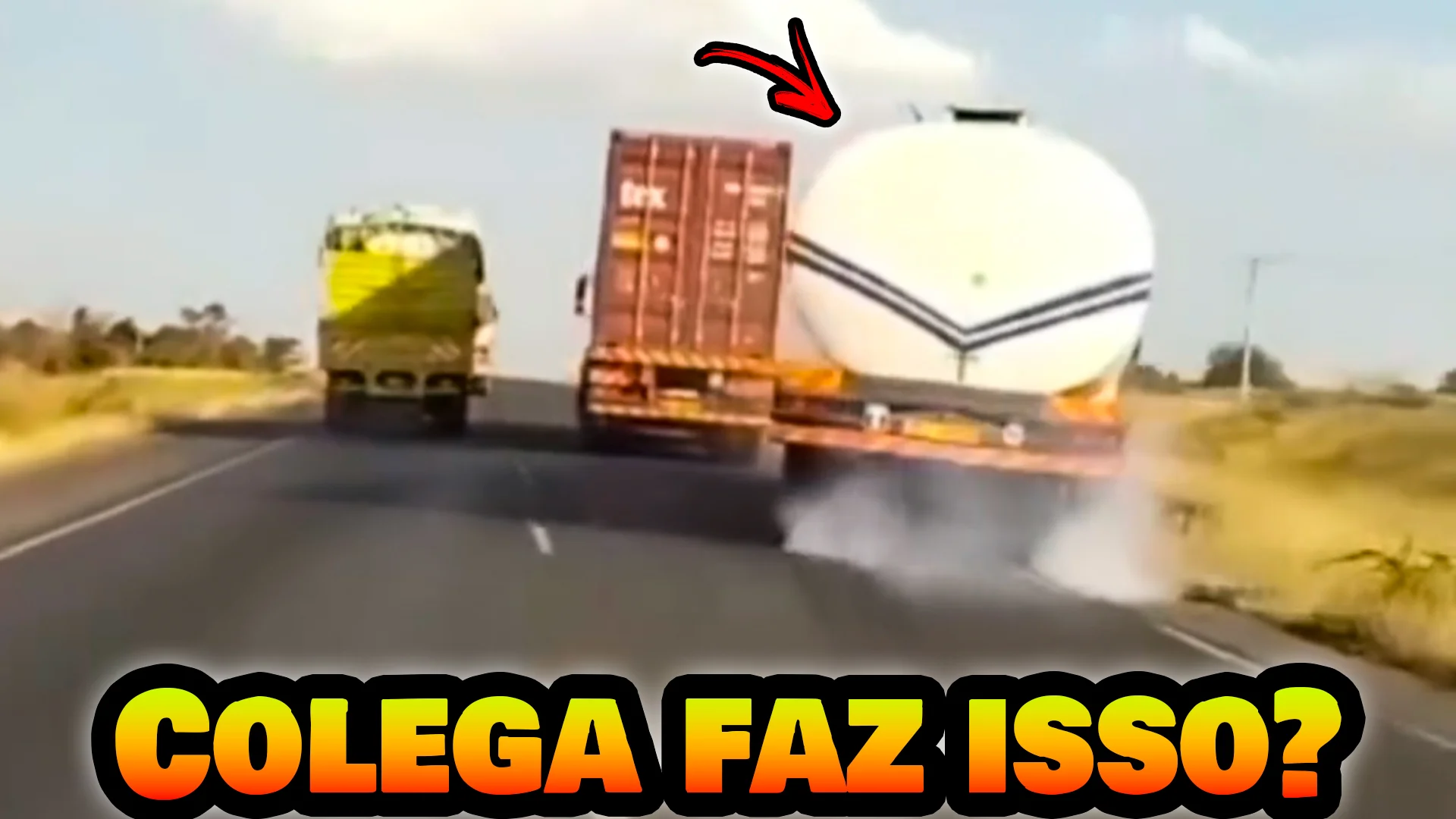 Porque isso acontece entre os amigos caminhoneiros?